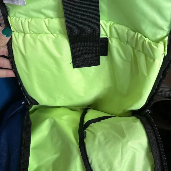 Nike Air Jordan Jumpman Blue School Backpack Laptop Book Bag - Picture 8 of 9